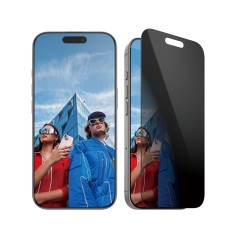 PanzerGlass Privacy Screen Protector for iPhone 16 Pro 6.3 | Ultra-Wide Fit - Ultimate Protection & Privacy!